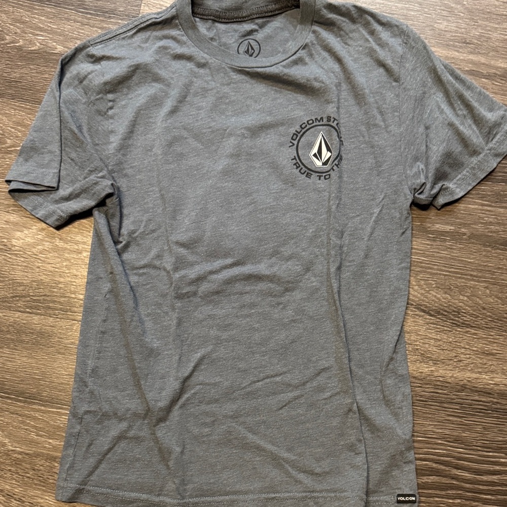 Volcom Men's Charcoal Tee
